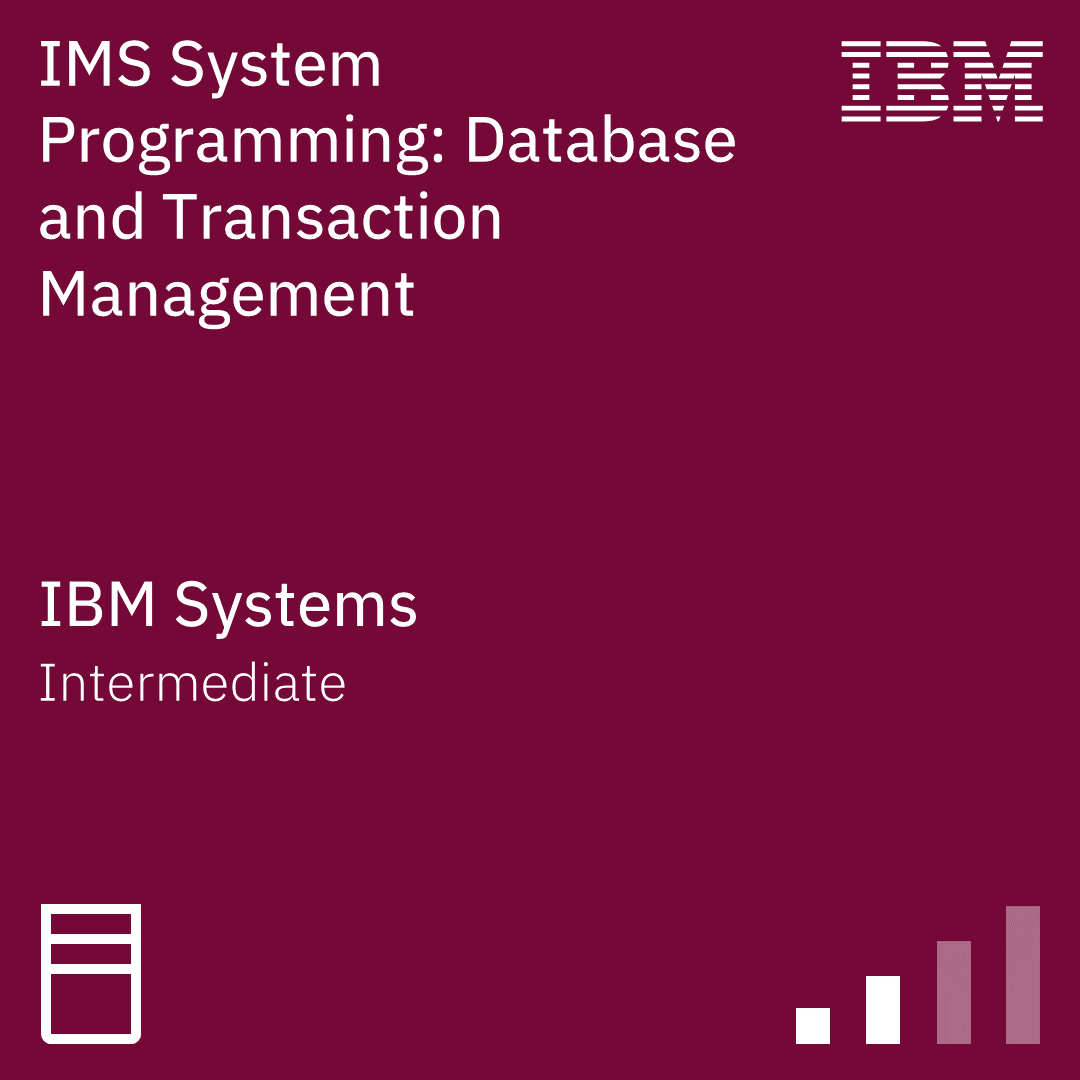 IMS System Programming: Database and Transaction Management