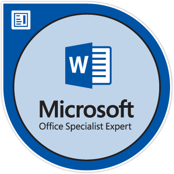 Microsoft Office Specialist: Word Expert (Office 2016)