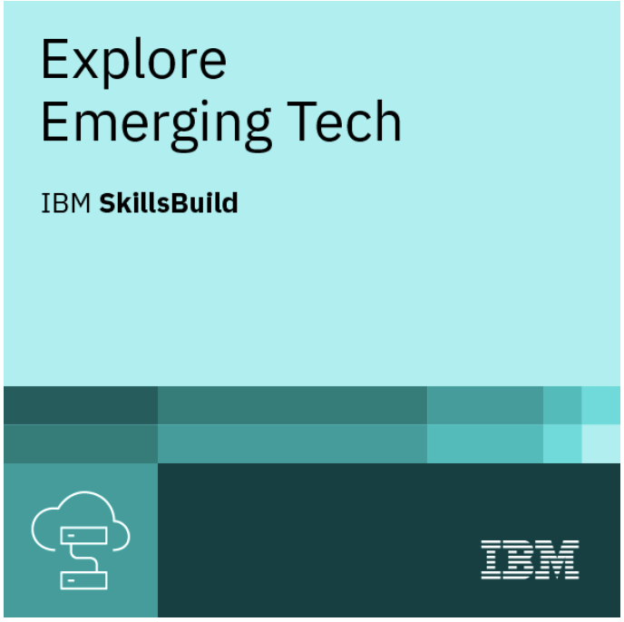 Explore Emerging Tech badge