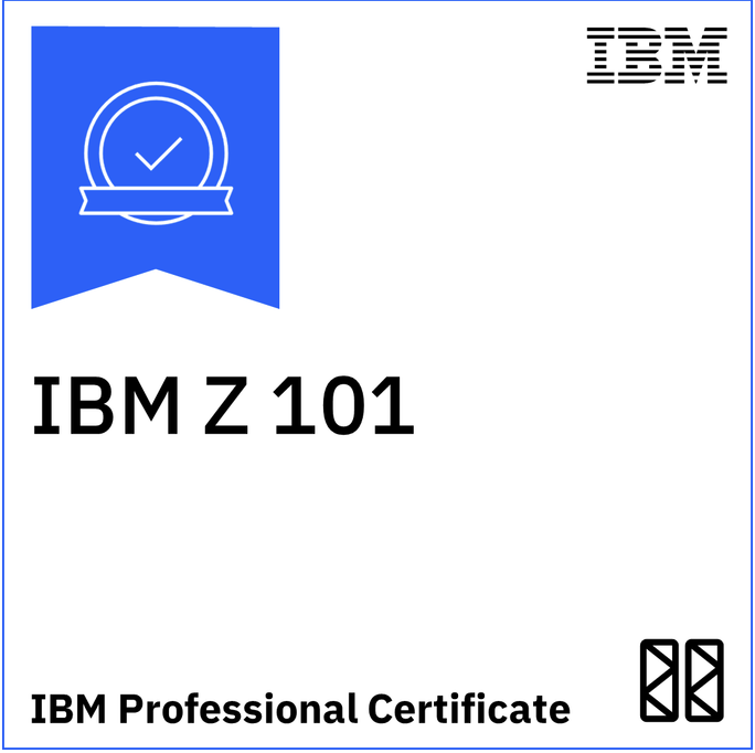 IBM Z101 badge